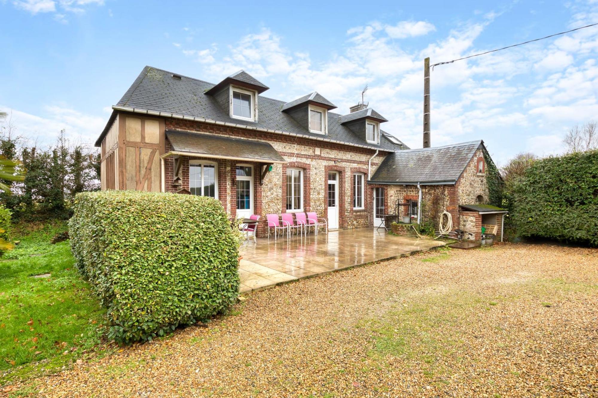 Maison De Vacances Clos Des Hogues Entre Etretat Et Fecamp Saint-Léonard Exteriör bild